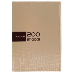 دفتر 200 برگ جلد سخت نهال مکث سایز وزیری کد 9206